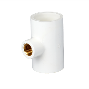 UPVC Tee Reducing Brass