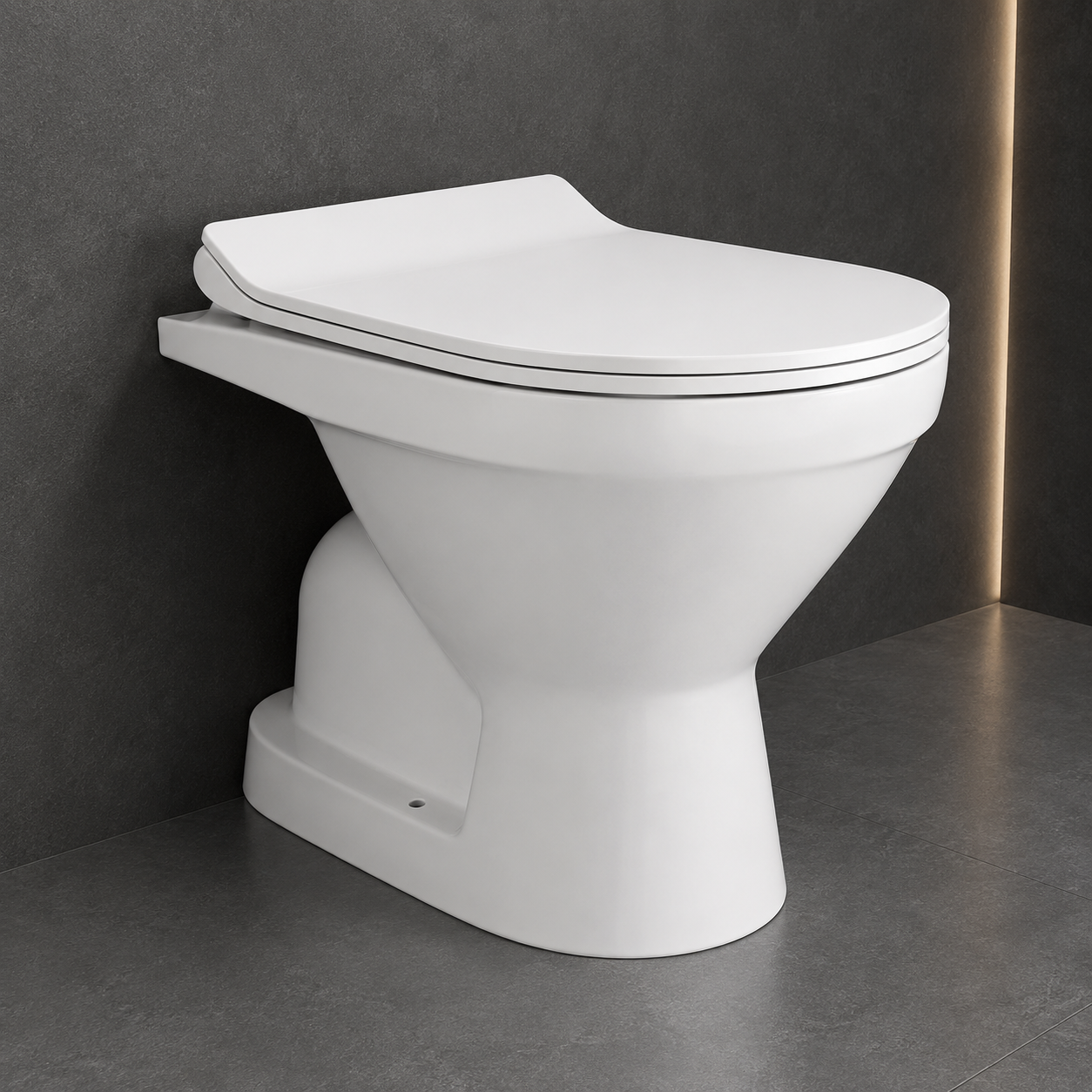 DOVE WC FLOOR MOUNTED